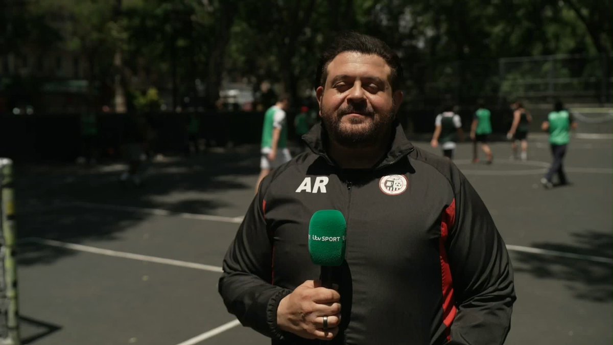 "The greatest nations have a street soccer culture" Former USMNT player Kyle Martino talks to Adam Richman about making grassroots football more accessible in the city 🙌
