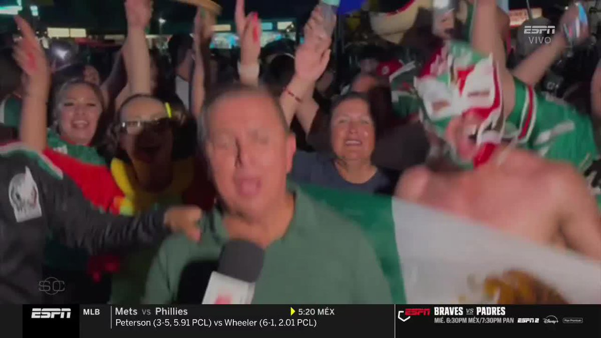 ¡Qué bien la estamos pasando en el Mundial! 😂 Grandes momentos se han vivido en las pantallas de ESPN. CESAR CABALLERO, protagonista de los momentos épicos.
