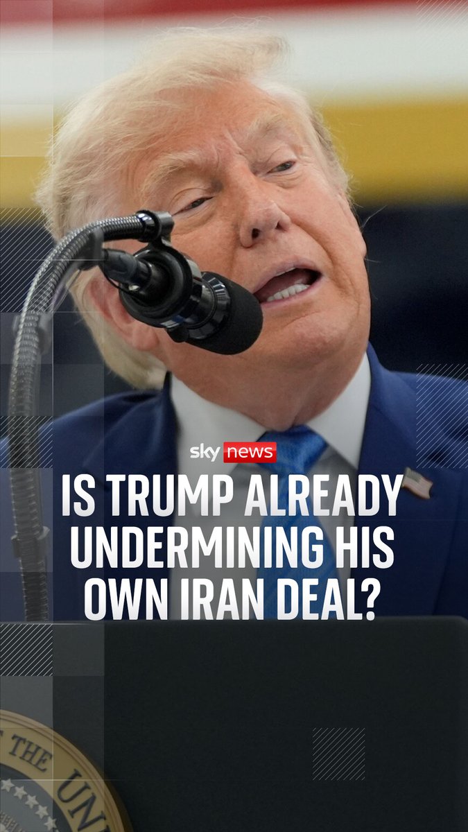 Sky's Middle East correspondent @AdamParsons has the latest as US Vice President JD Vance travels to Switzerland for talks with Iran, amid fears the deal aimed at ending the conflict could already be under strain. Read more: