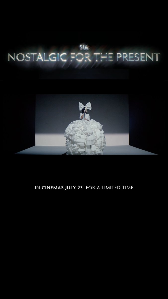 Remastered for its tenth anniversary, Sia's breathtaking 2016 Coachella performance comes to the big screen. SIA: NOSTALGIC FOR THE PRESENT, coming 7/23 for a limited time to AMC Theatres. Get tickets now!