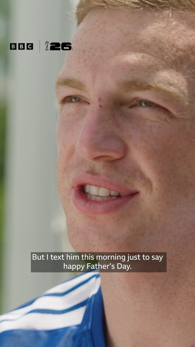 ‘I owe him the world’ 🌎 A message from Scotland’s Lewis Ferguson to his dad, Derek, on Father’s day 🥹❤️ #BBCFootball #FifaWorldCup