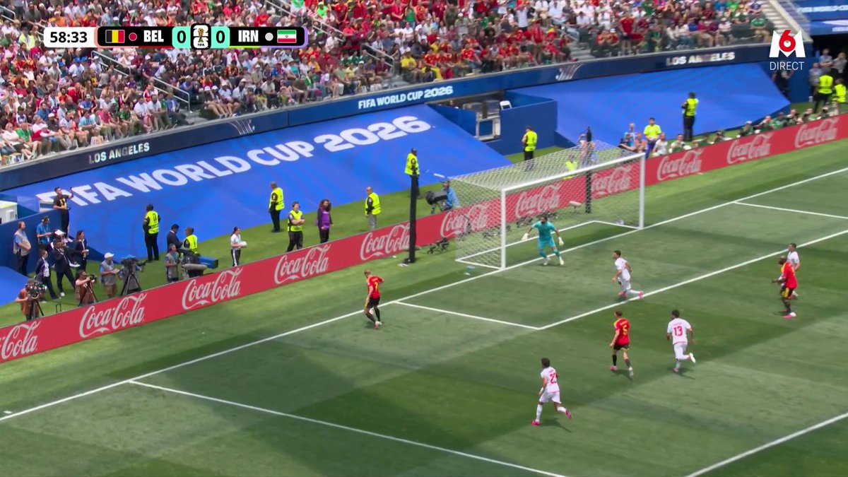 🚨🚨🚨 MAIS ON A L’ARRÊT DU TOURNOI LÀ NON ?????????? 😱😱😱😱 LA BELGIQUE 🇧🇪 EST ÉCŒURÉE PAR LE GARDIEN IRANIEN 🇮🇷 🎥 M6 - Coupe du Monde de la FIFA 2026™