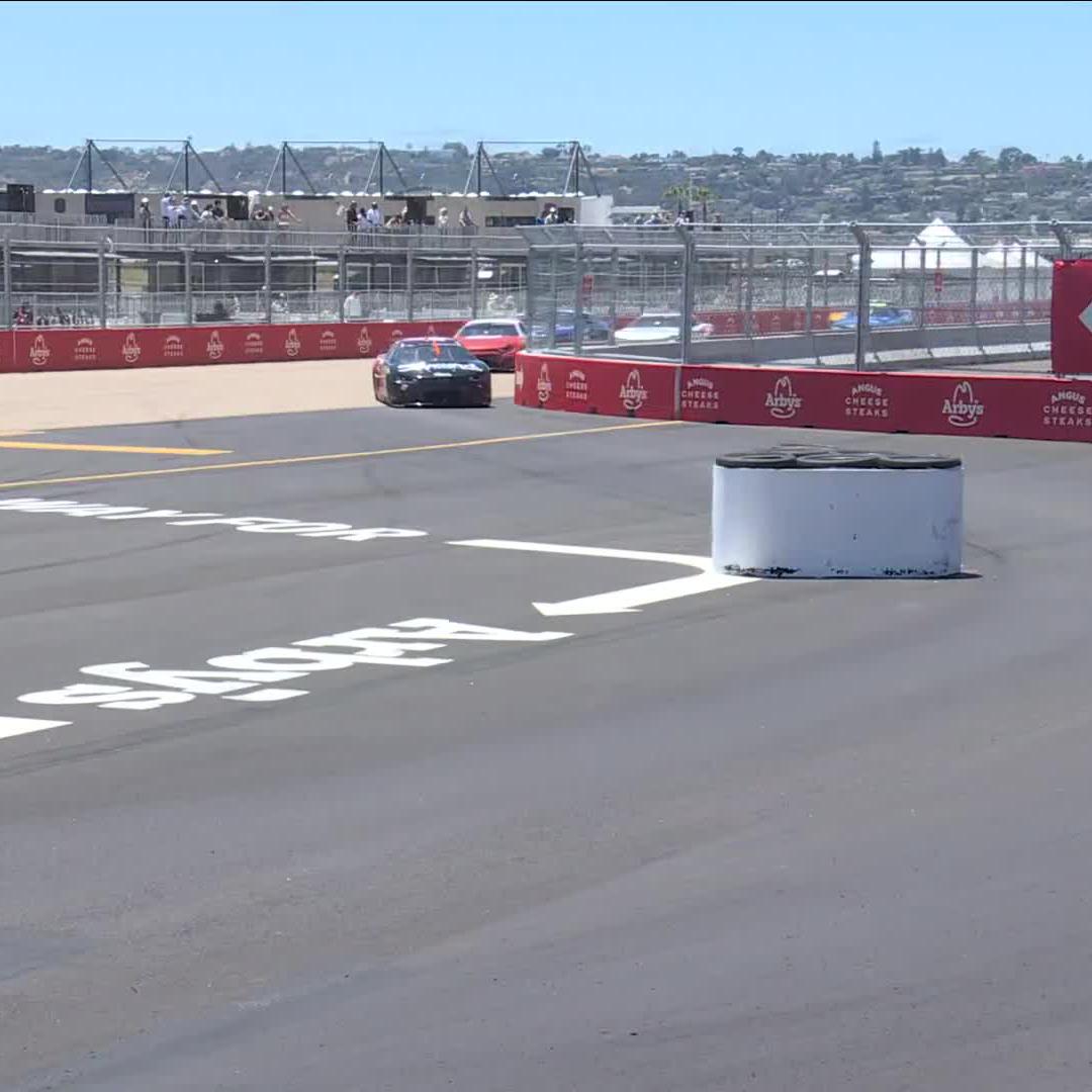 Jimmie is off course!
