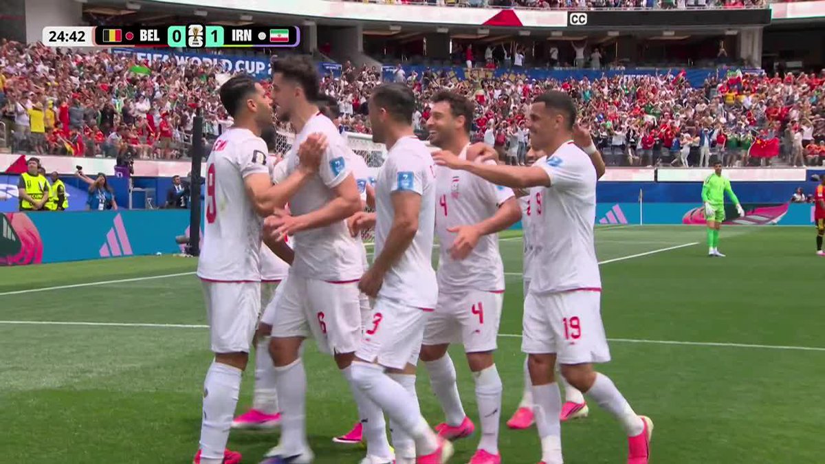 ¡DE LA PIZARRA A LA CANCHA! Irán y una jugada preparada TOP que falló por muy poco vs. Bélgica. GOLAZO de Taremi pero... ¡OFFSIDE! ⚽ #ESPNMundial 📺 Mirá los mejores partidos de la #FIFAWorldCup por ESPN, en el Plan Premium de #DisneyPlus