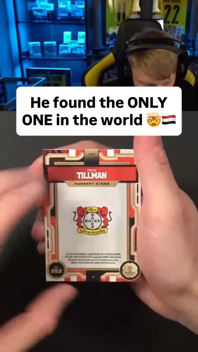 A ONE-OF-ONE PULL! ⚽🔥 Email us at Sell@Goldin.com to consign your World Cup Collectibles to one of our upcoming auctions! 🤝 🎥: toppsfc IG & smexycards IG