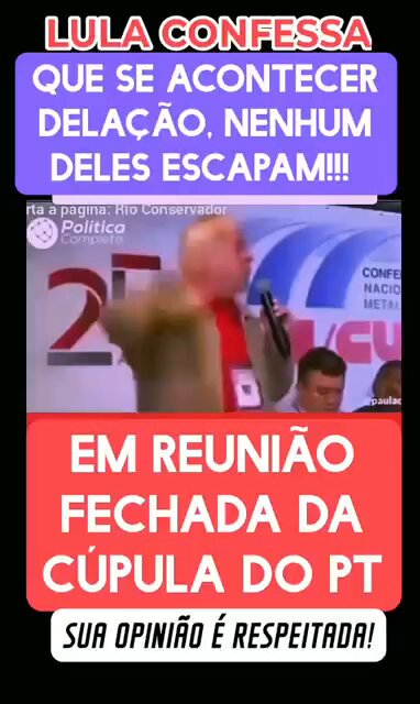 Isto até meu 🐶 cachorro sabe, ele fala como se fosse uma novidade, este aí é um bandido ☭ comunista desde os anos 70, para quem conhece seu histórico das falcatruas que começaram lá no sindicato dos metalúrgicos da grande SP, não se surpreende, seus crimes seguiram ascendentes até hoje‼️