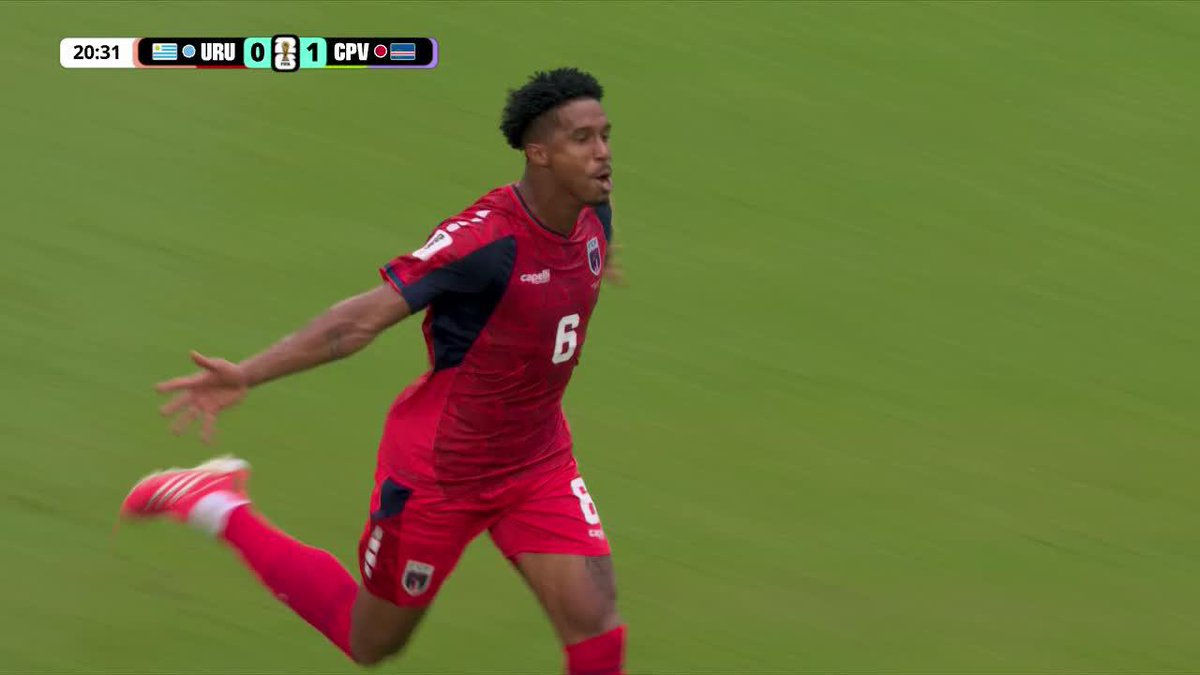 🤯🇨🇻🇺🇾 QUÉ GOLAZO DE KEVIN PINA Y CABO VERDE LE GANA A URUGUAY EN EL MUNDIAL. SU PRIMER GOL MUNDIALISTA, HISTORIA. 🚬