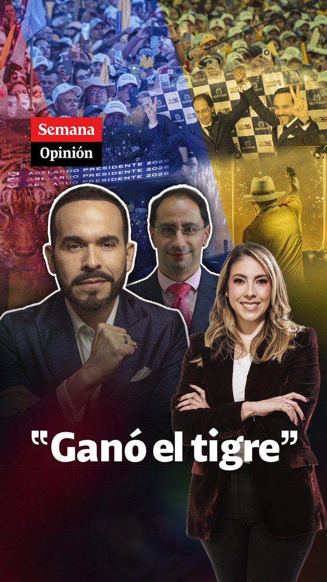 “Hicieron de todo para parar a Abelardo De La Espriella y lo único que lograron fue hacerlo presidente de Colombia. Estas son las cinco claves detrás de su victoria, estrategia, mensajes, José Manuel Restrepo y el descontento de millones de colombianos”: Juanita Gómez opina.