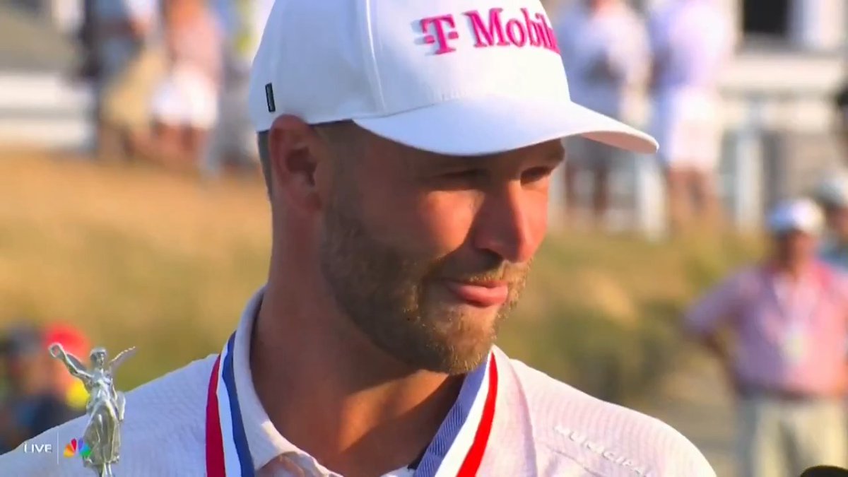 Wyndham Clark was all class when asked about not being the fan favorite in the final group 👏 📺 NBC