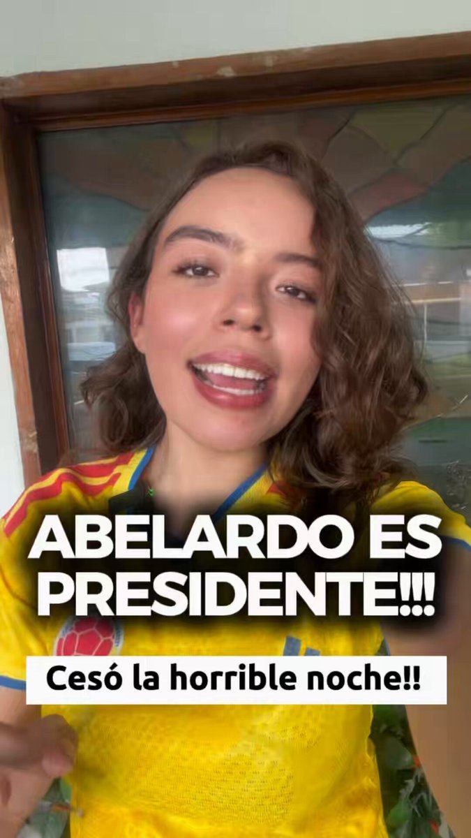 ABELARDO ES PRESIDENTE!!!! Por fin cesó la horrible noche, y sacamos a los socialistas del poder. Todos a celebrar, pero cuidándonos de los violentos izquierdistas que están incendiando las calles. Hoy empieza la PATRIA MILAGRO. Gracias gracias 🙏🇨🇴
