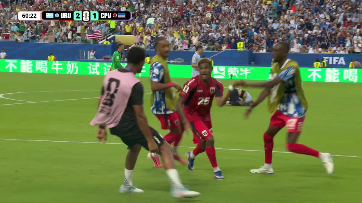 🤯🇨🇻🇺🇾 INCREÍBLE ERROR DE URUGUAY Y CABO VERDE LO EMPATA 2-2 EN EL MUNDIAL. EXCELENTE LO DE HÉLIO VARELA. 😮💨