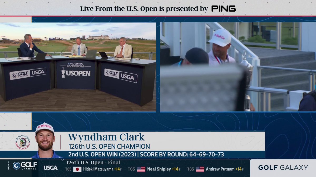 "I've never seen an American player on American soil get so jeered ... I've never seen anybody have to deal with that element in a major championship to the extent that I saw him have to deal with it today." Brandel talks about the crowd's reaction to Wyndham at the U.S. Open.