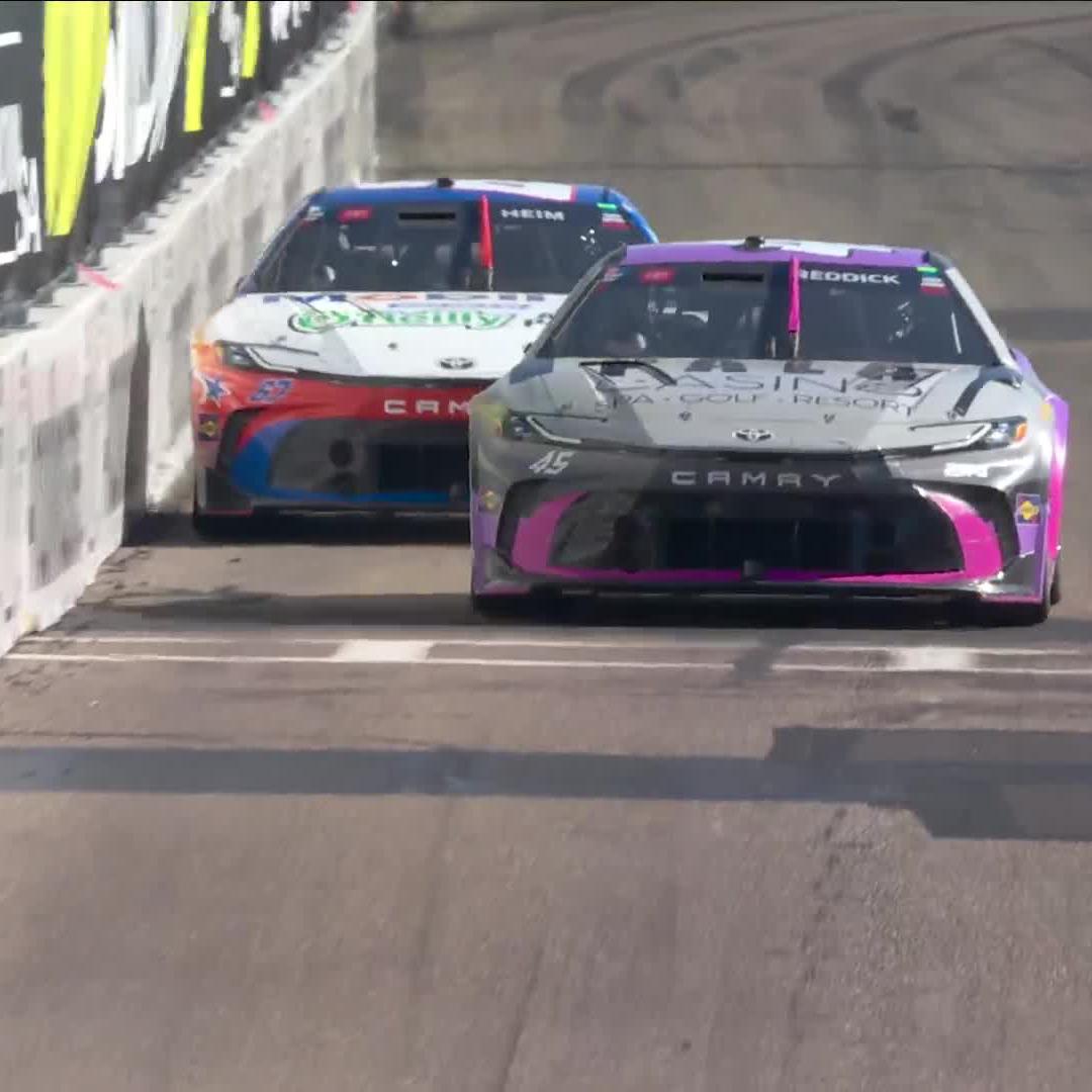 COREY HEIM TO THE LEAD!