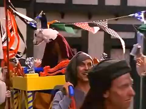 A clip from "The Hunchdog of Notre Dame," aka the Wishbone episode where people relentlessly bully a dog.