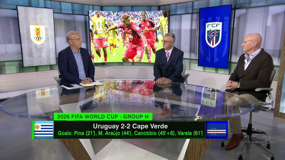 "What I love about watching this team, particularly today, is every single thing they do is at full belt." Steve Nicol is impressed with Cape Verde's play 👏