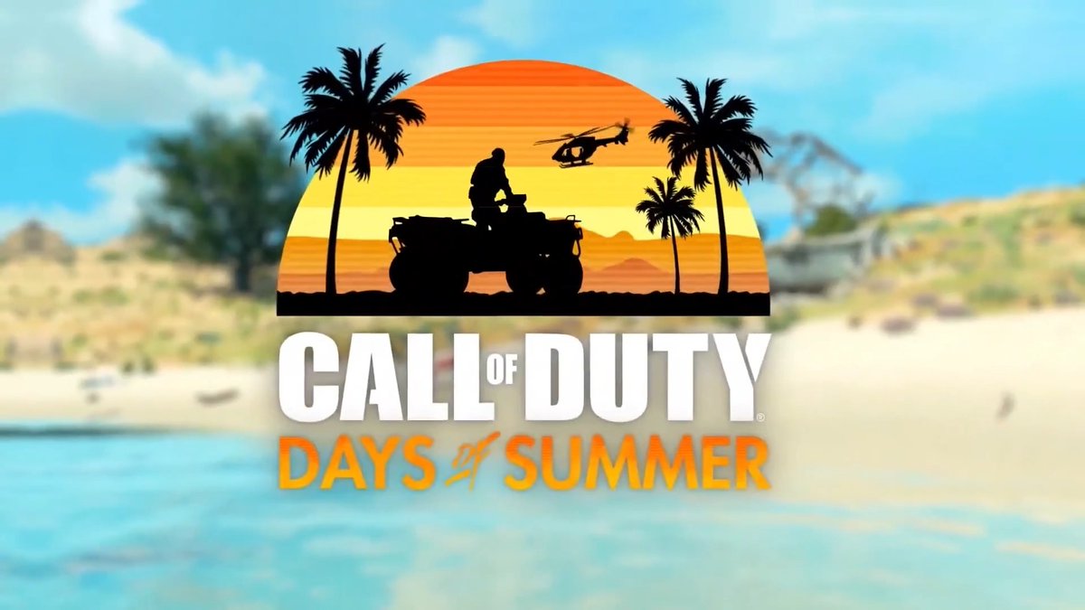 The LAST 'Days of Summer' Update was during Black Ops 4 💔 Hopefully Black Ops 7 gets more Summer Content!
