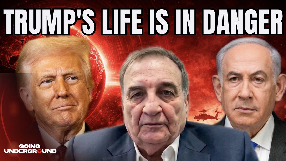 🚨BOMBSHELL EPISODE OF GOING UNDERGROUND⚡️ Trump’s LIFE is in DANGER from Israel After Deal with Iran—Ex Israeli Intelligence Officer Ari Ben-Menashe He tells us: -Why Donald Trump’s life is under threat from Israel after he signed the Memorandum of Understanding with Iran -What Israel’s next move is -Why another USS Liberty-style event is likely All this and more on this must-see episode of Going Underground