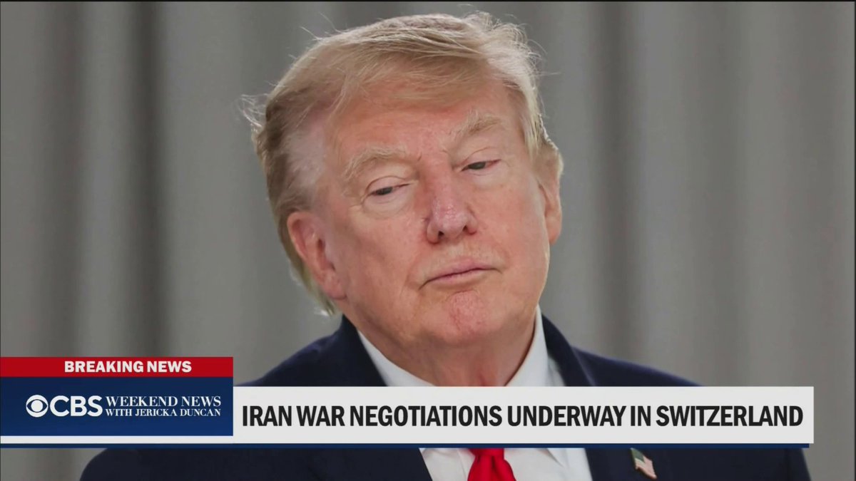 President Trump is threatening further attacks on Iran while Vice President JD Vance hails progress at talks in Switzerland aimed at securing peace. CBS News’ Taurean Small has more.