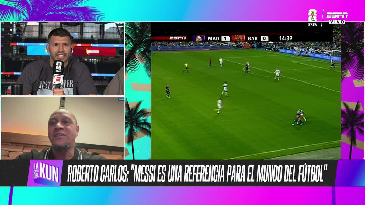 “JAJAJA, EN ESA ME ROMPIÓ LA CINTURA”. Roberto Carlos, sobre Lionel Messi. 🚬
