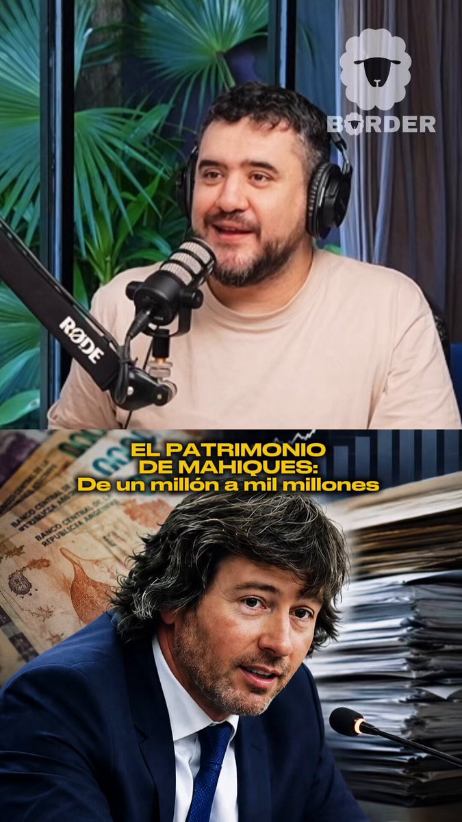 El patrimonio de MAHIQUES: del millón de pesos a los MIL MILLONES Ahorros llamativos, inmuebles que aumentan sus M2 año a año y un crecimiento exponencial... 👇 Daniel Seifert