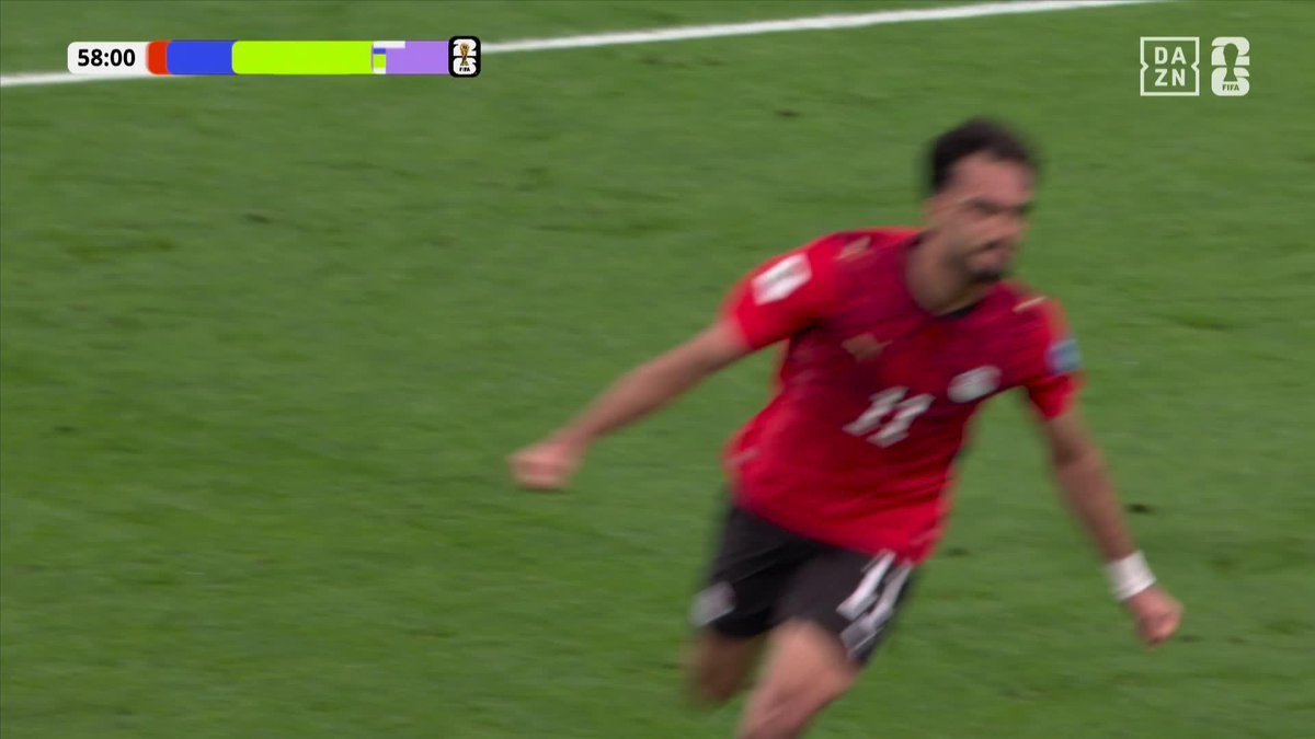 ついにこじ開けた🔐 🇪🇬ハーニーのクロスからジーコの同点弾🙌 🏆️#FIFAワールドカップ グループG 🆚ニュージーランド×エジプト 📱#DAZN ライブ配信中 #本気で楽しむならDAZN アクエリアス