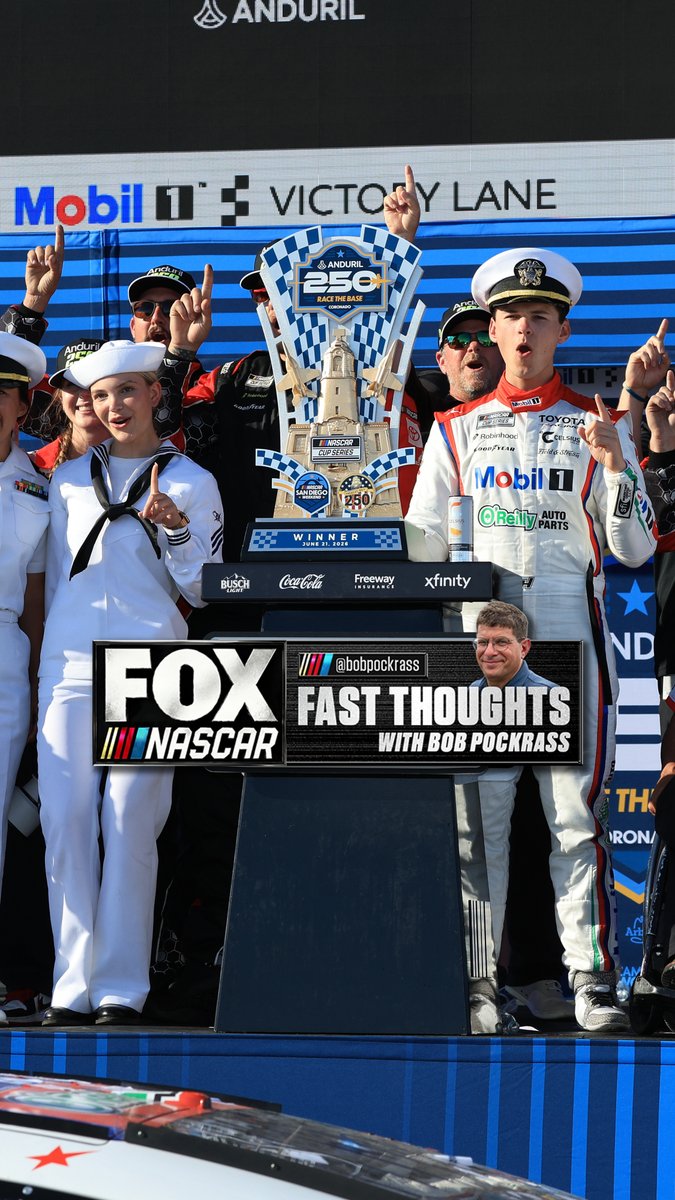 “It was a great event. If NASCAR comes back to Coronado, that’s great. If not, that’s okay too.” Fast Thoughts with Bob Pockrass: