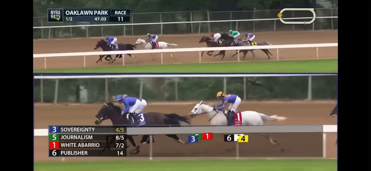 The only reason Sov lost Oawklan handicap was layoff and needed 1. Plus White Ab a really good horse got a incredible ride and took advantage. Sov wont lose another race ans he is going to BURY Forever Young