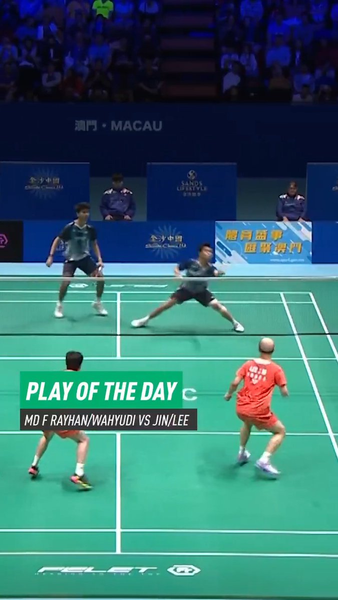 You don't want to miss this! 🤯 HSBC Sport #HSBCbadminton #BWFWorldTour #MacauOpen2026