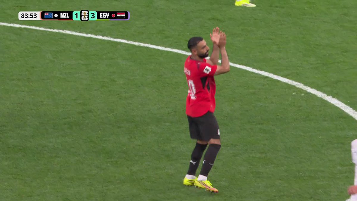 LEYENDA: Mo Salah convirtió un gol y dio una asistencia en la victoria 3-1 de Egipto contra Nueva Zelanda y se fue ovacionado por todo el estadio en Vancouver. ⚽ #ESPNMundial 📺 Mirá los mejores partidos de la #FIFAWorldCup por ESPN, en el Plan Premium de #DisneyPlus