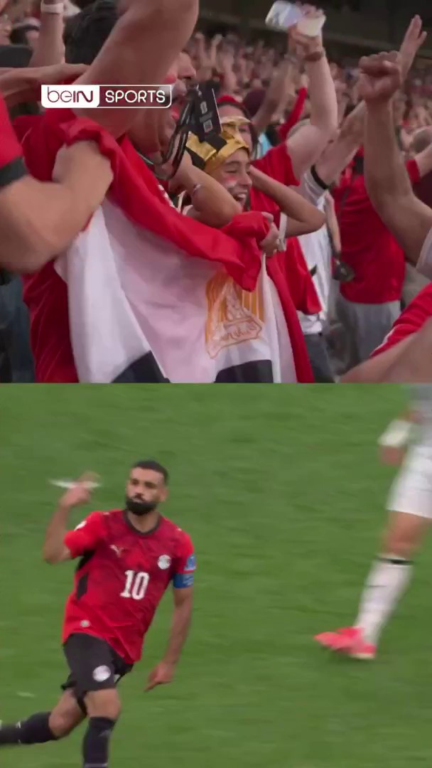 ‼️ تفاعل خرافي من الجماهير المصريه في مدرجات فانكوفر بهدف محمد صلاح 😍🇪🇬