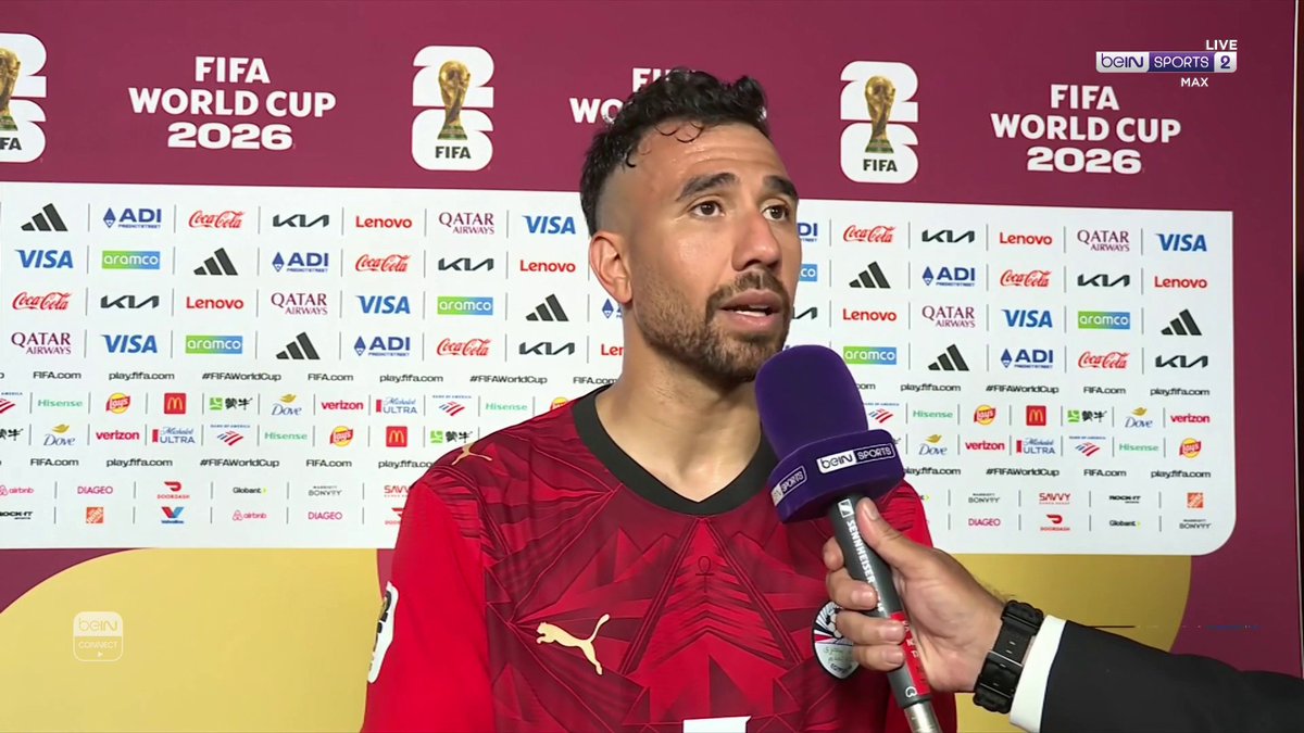 محمود تريزيغيه: نعد الجماهير المصرية بالأفضل في قادم المباريات #كأس_العالم2026 | #مونديال2026 | #كأس_العالم #FIFAWorldCup2026 | #FIFAWorldCup | #beINWC26