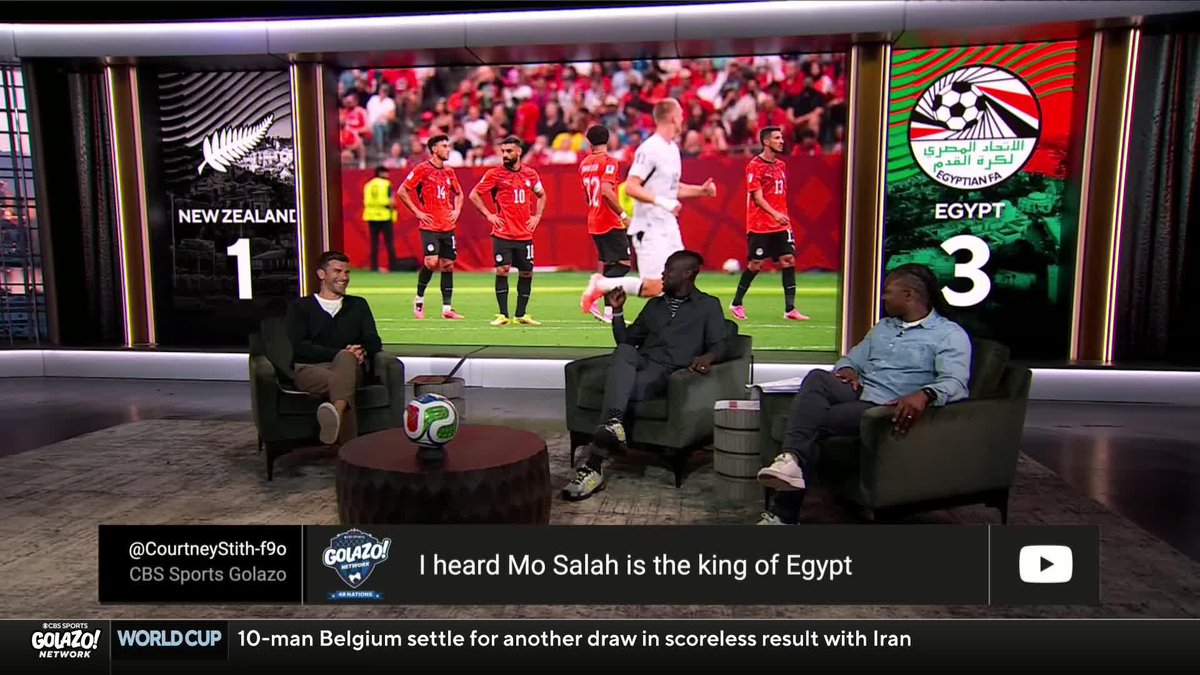 "He's a role model, he's an icon" 🌟 @mikelahoud praises Mohamed Salah and the inspiration he provides to the Egyptian national team 🇪🇬