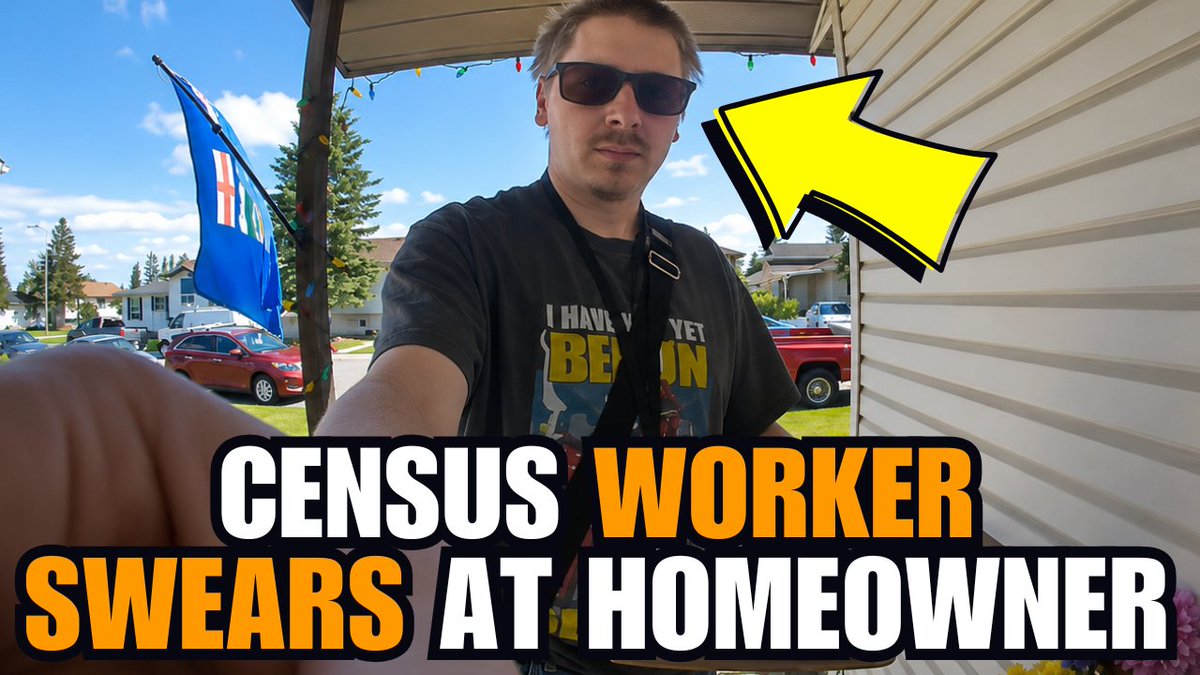 My professional opinion about the interaction between AB1or51 and the Canadian census worker.