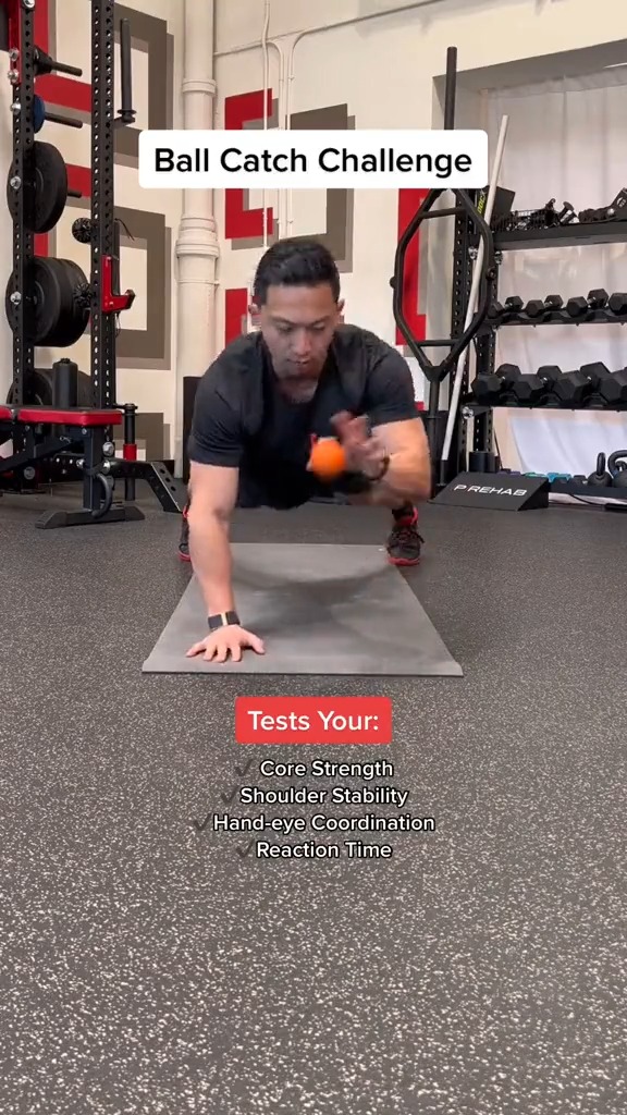 How many can you get? This challenge is the ultimate core, shoulder &amp; stability test💪 To celebrate 10 years of Prehab, get 30% OFF both the Prehab app (to get out of pain and prevent injuries) &amp; Prehab Professional (our HEP builder for clinicians):