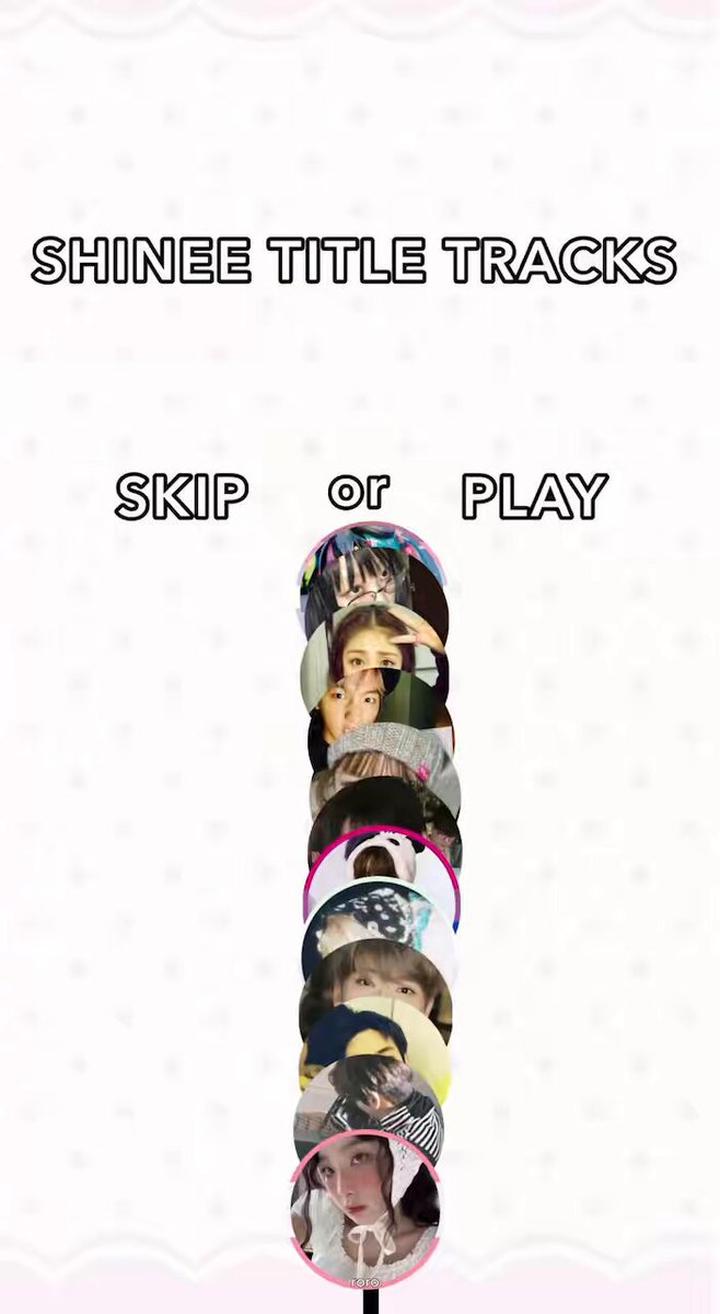 skip or play — shinee title tracks edition ೃ⁀➷