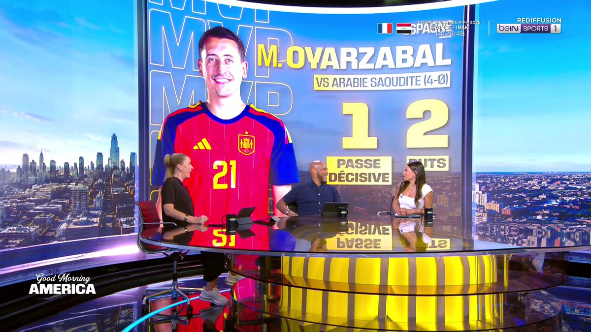 🏆🌎 #ClubAmerica 🇪🇸 Mikel Oyarzabal élu MVP de la nuit ! #beINFWC2026