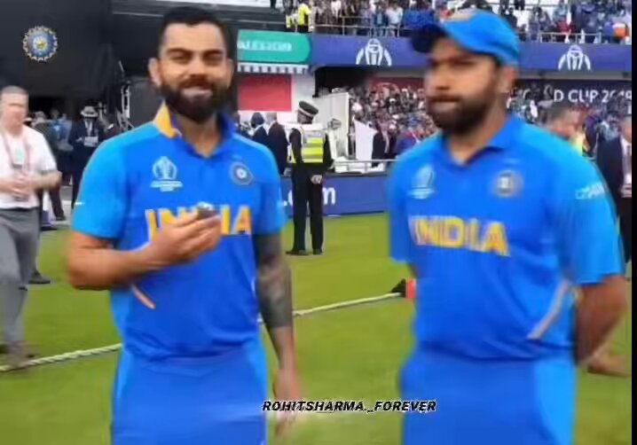 Kohli’s fans has been trolling Rohit Sharma for the ‘Man of the Tournament’ award for the last 10-15 years like braindead clowns, while their own idol personally handed Rohit the “𝗠𝗮𝗻 𝗼𝗳 𝘁𝗵𝗲 𝘁𝗼𝘂𝗿𝗻𝗮𝗺𝗲𝗻𝘁” tag right after Rohit’s 5th century 🥶😭
