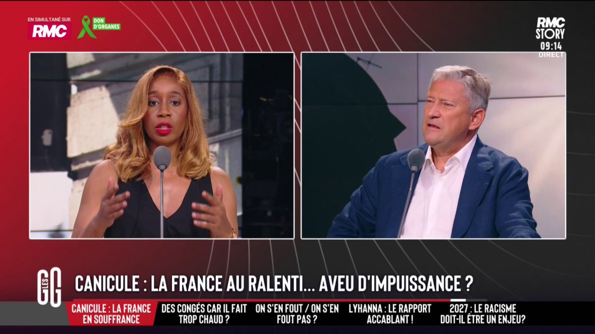 🥵 Ça chauffe dans les GG ! 🗣️ Alain Marschall : "On est le pays de l'école obligatoire et on ferme les écoles en disant aux parents de se débrouiller." 🗣️ Emmanuel de Villiers : "C'est vous, les médias, qui faites monter la température de 10 degrés dans le ressenti." #GGRMC
