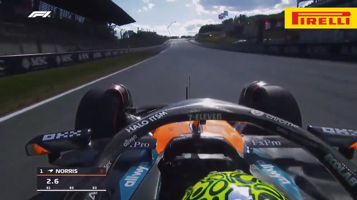 Lando Norris' perfect pole lap in Austria last year 😳 • 3 purple sectors • F1's biggest pole margin of 2025 (0.521s) • Normalized pole margin of 0.814% was the biggest in a dry qualifying session since Barcelona 2019 Insane lap by Lando.