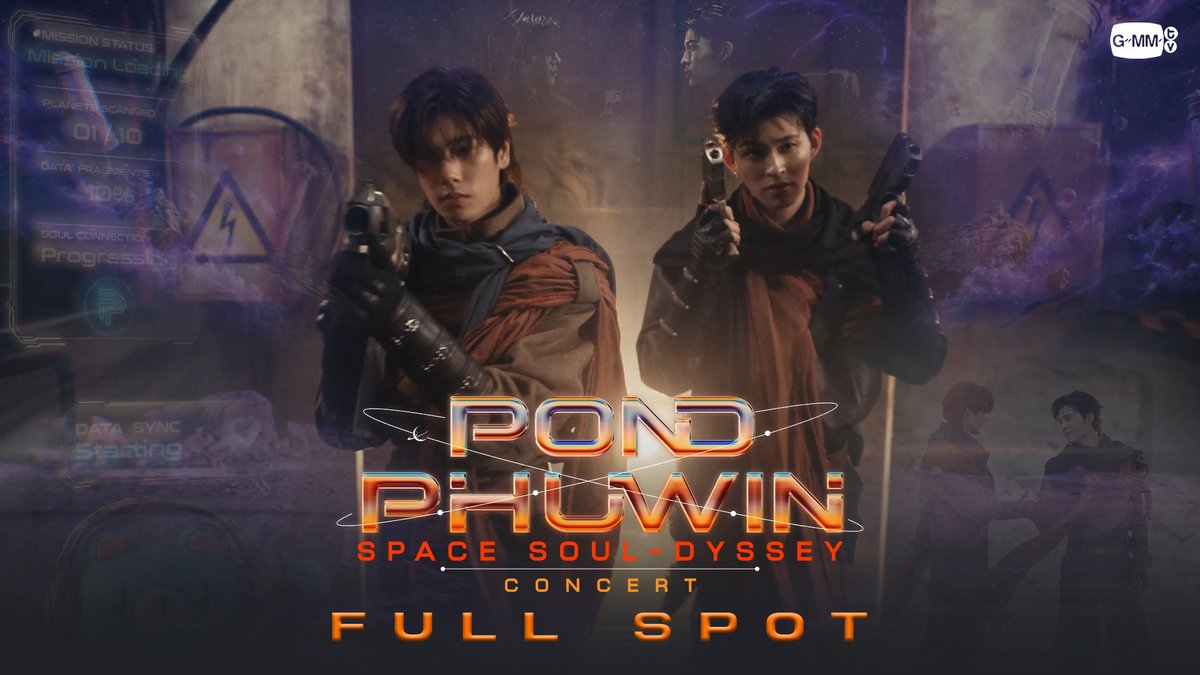 [FULL SPOT] POND PHUWIN Space Soul-dyssey CONCERT 🌌💫 #PondPhuwinConcert 🗓️ 21-22-23 AUGUST 2026 📍 Impact Arena, Muang Thong Thani And worldwide live streaming via TTM LIVE 📌 TICKETS FOR ALL SEATS WILL BE AVAILABLE ONLINE ONLY AT ThaiTicketMajor ON 28 JUNE 2026 AT 10 AM (Regular ticket sales through all ThaiTicketMajor channels will start on 29 June at 10 AM) 🔗 MORE INFO : #GMMTV ppnaravit phuwintang