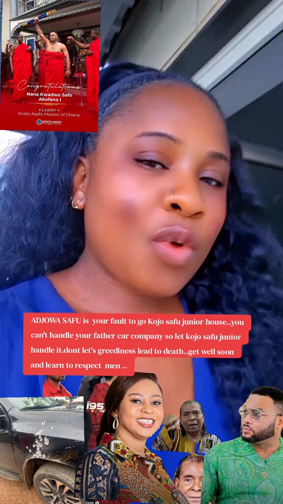 “Adwoa Safo is a very greedy person. When Apostle Kwadwo Safo was alive, it was Israel Kwadwo Safo Akotena who handled most of the responsibilities alongside their father. While Akotena was helping Apostle Kwadwo Safo run his automotive company, you, Adwoa Safo, were focused on your activities with the NPP. As a woman, you should know that some properties are traditionally inherited by men.” — A Ghanaian lady shared her perspective amid the ongoing family dispute involving former Dome-Kwabenya MP, Sarah Adwoa Safo, and her younger brother, Israel Kwadwo Safo Akotena, over the succession of their late father, Apostle Emeritus Kwadwo Safo. [🎥 AbenaLatex]