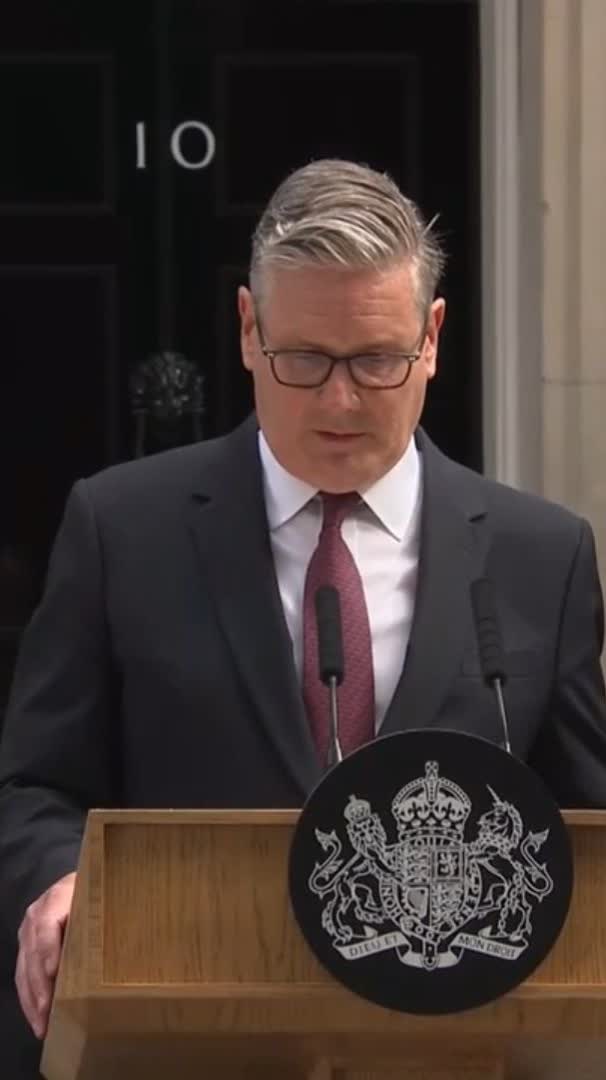 Sir Keir Starmer has announced his resignation as Prime Minister outside Downing Street. #news #keirstarmer #uk #stv #stvnews