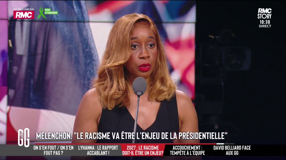 🚨 Pour Joëlle Dago-Serry, "LFI ce sont les seuls qui ne baisent pas les pieds du RN." #GGRMC