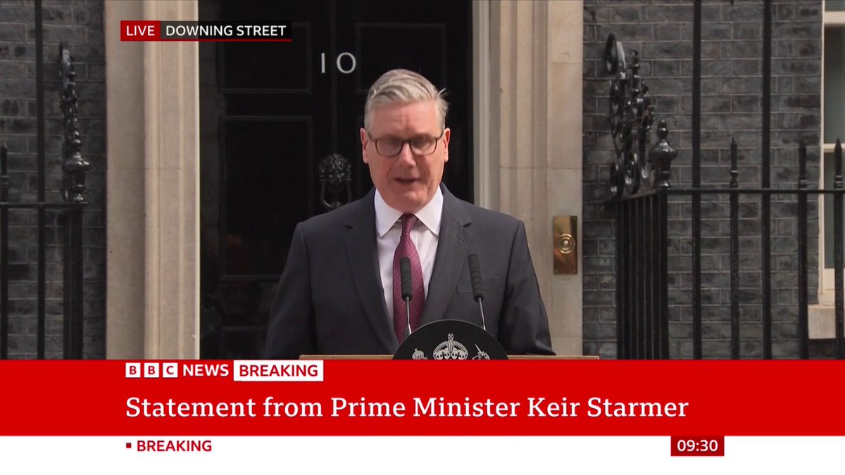 "New leader will be in place before Parliament returns in September, I will remain in post until the contest is complete" Keir Starmer announces he will resign as UK prime minister and leader of the Labour Party Follow live updates and reaction: