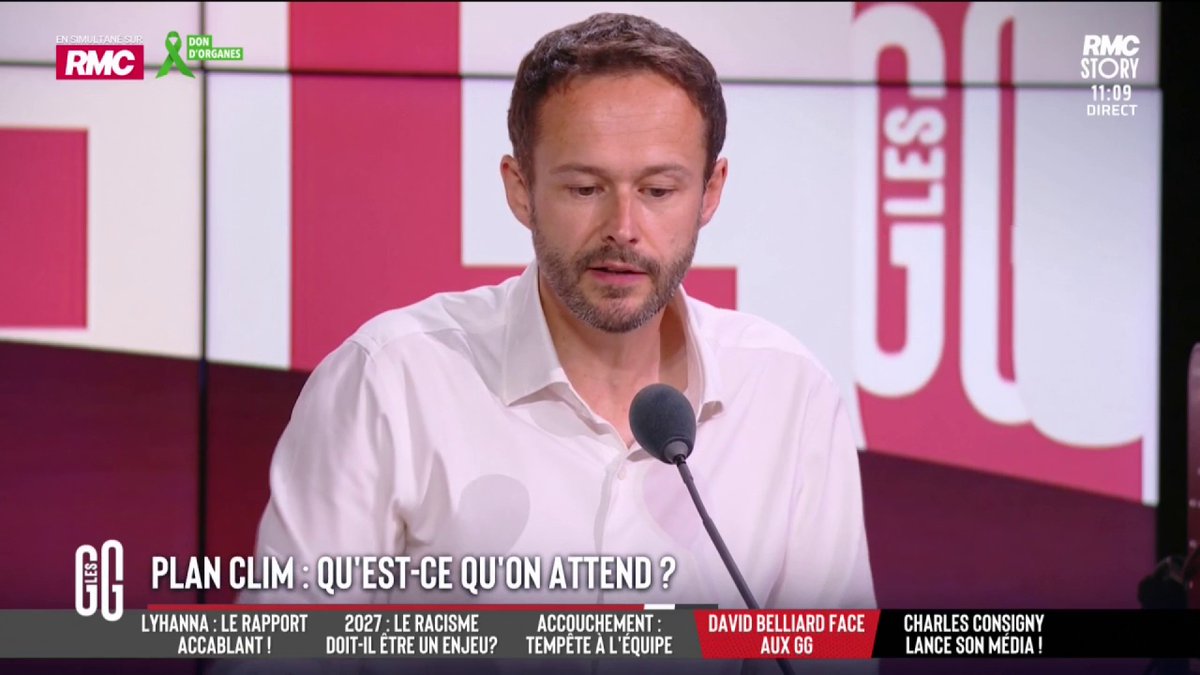 🎙️ David Belliard : "Nous allons avoir des canicules de plus en plus longues, il faut s'adapter. Dans les villes comme Paris, il faut rouler moins en voiture et avoir plus de jardins." #GGRMC