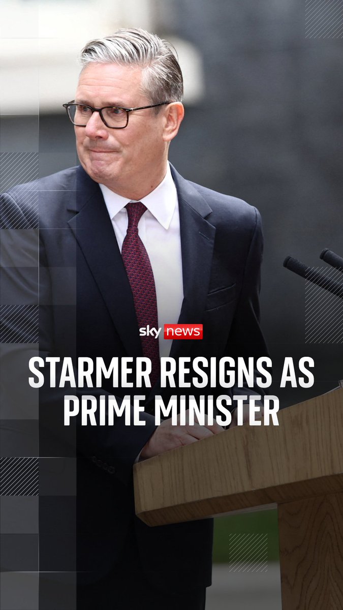 Sir Keir Starmer says he will resign as prime minister as he makes a statement in Downing Street, setting out a timetable for his departure and a Labour leadership contest. Latest: