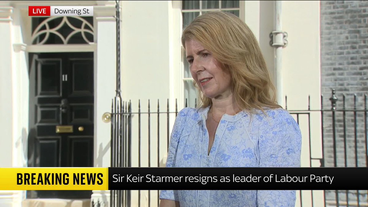 Baroness Jenny Chapman tells Beth Rigby, "It is a tough day... it's not an easy thing to be a part of, but we carry on" as Keir Starmer sets out his resignation timetable ⬇️