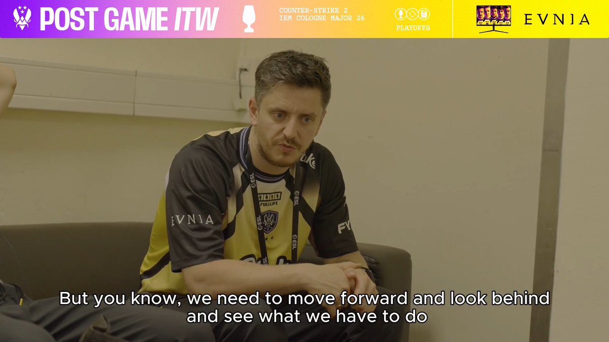 Some inside footage after the Quarterfinals 🎥 Presented by Evnia