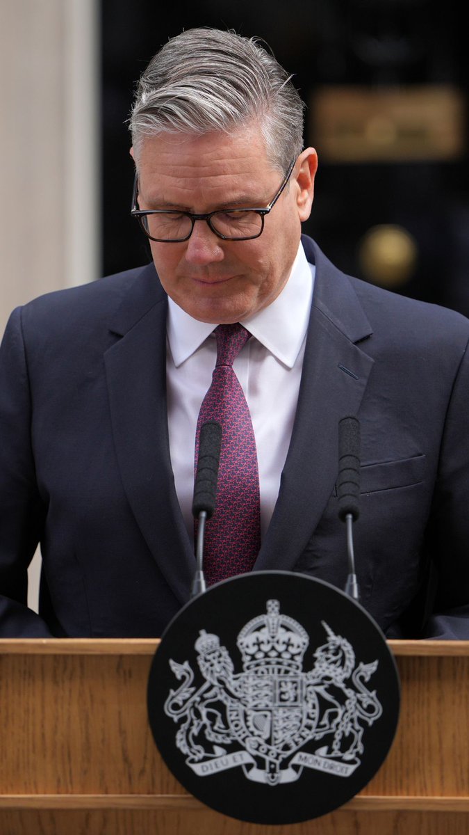 UK Prime Minister Keir Starmer said Monday he is stepping down as leader of the governing Labour Party and will leave office within weeks, scarcely two years after being elected in a landslide. Starmer says he will remain caretaker prime minister until a new leader is chosen by the party.