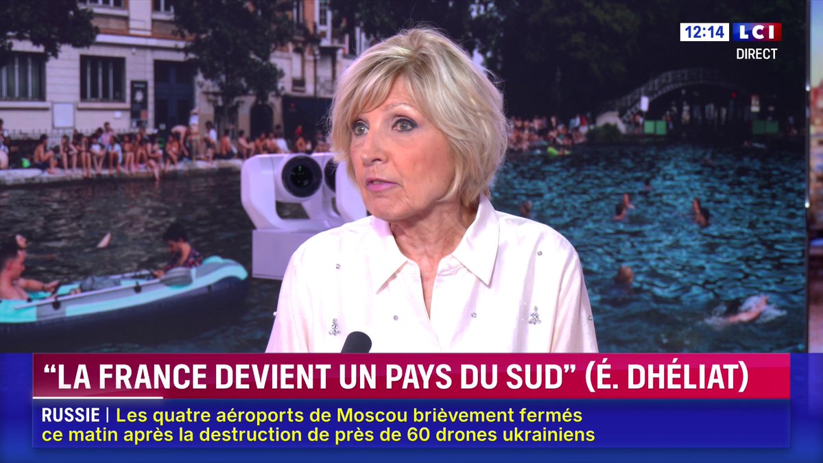 🌡️ Canicule : la semaine de tous les records ? 🗣️ "On devient un pays de plus en plus chaud, et un pays, quasiment, du sud" : Evelyne Dhéliat sur LCI